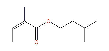3-Methylbutyl (Z)-2-methyl-2-butenoate